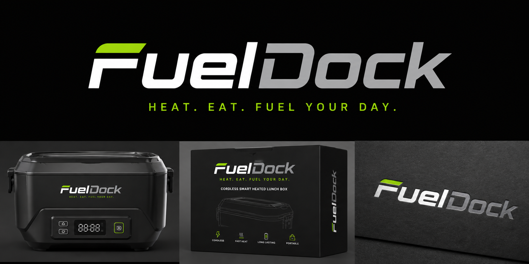 FuelDock heated lunch box branding preview