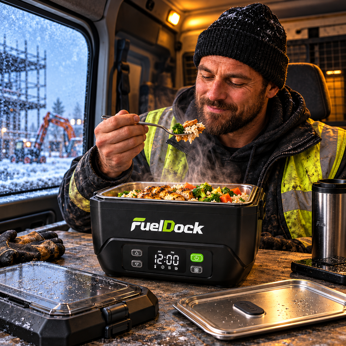 FuelDock Self-Heating Lunchbox 1.3L — PRE-ORDER